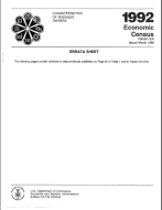 1992 Business Owners Errata sheet