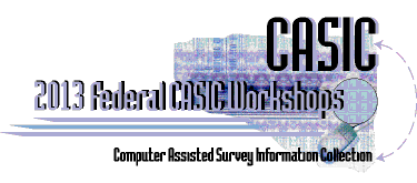 2013 Federal CASIC Workshops