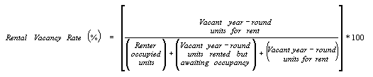 Rental Vacancy Rate Formula