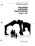 Household and Family Characteristics: March 1981