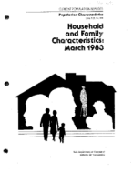 Household and Family Characteristics: March 1983