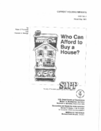 Who Can Afford to Buy a House?