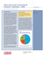 State and Local Government Finances Summary: 2008