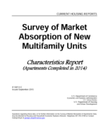 Market Absorption of Apartments: 2014 Characteristic Report