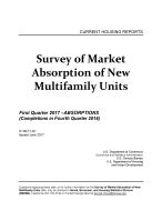 Survey of Market Absorption of New Multifamily Units: First Quarter 2017 
