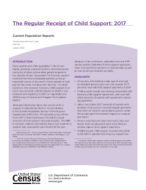 The Regular Receipt of Child Support: 2017