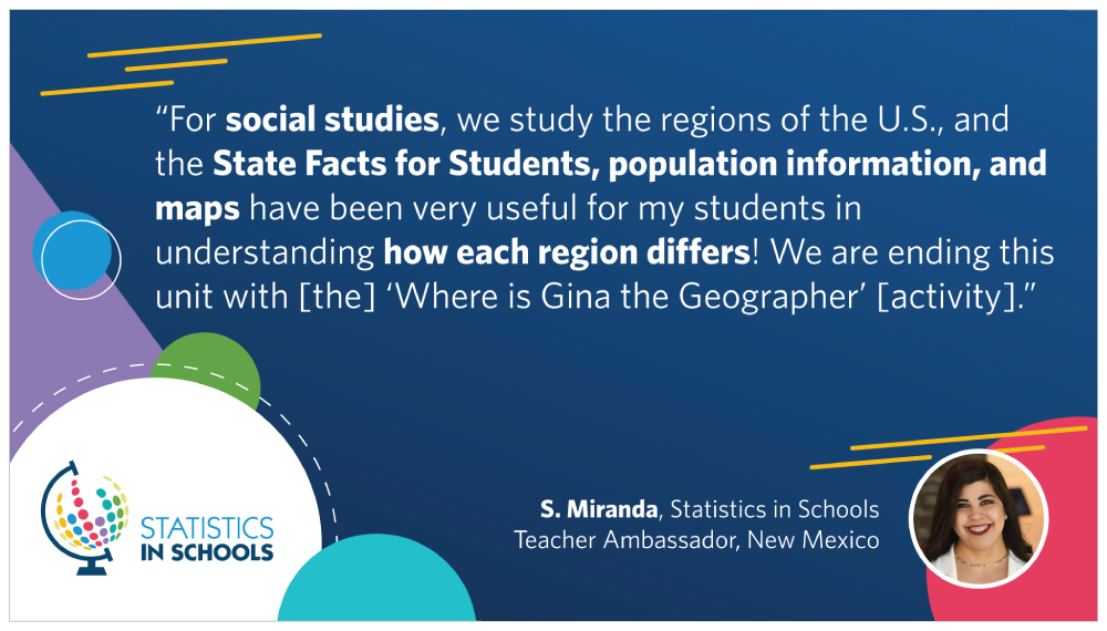 Figure 3. S. Miranda, Statistics in Schools