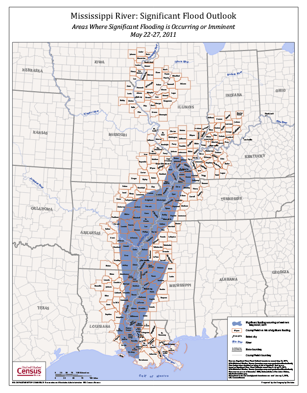 Ms May Flood Maps 2011 
