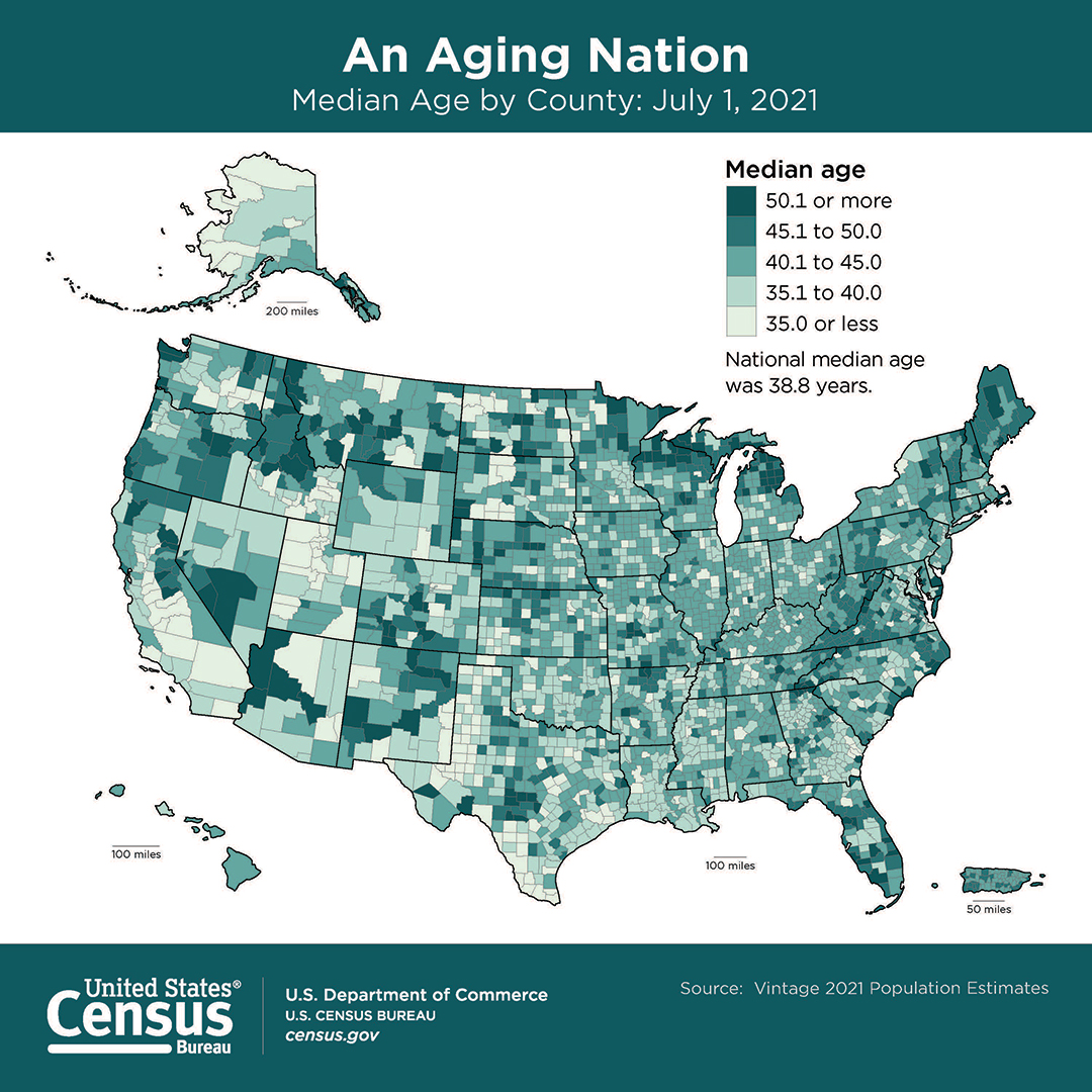 Natrona County's population is getting older