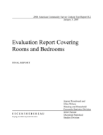 Evaluation Report Covering Rooms & Bedrooms 