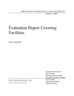Evaluation Report Covering Facilities 