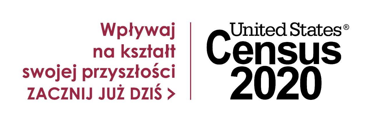 2020 Census tagline - Polish (red)