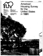 American Housing Survey for the United States in 1991