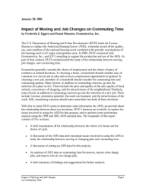 Impact of Moving and Job Changes on Commuting Time