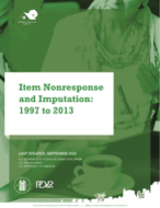 Item Nonresponse and Imputation 1997 to 2013