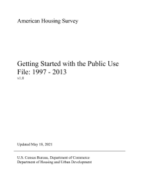 Getting Started with the Public Use File: 1997 - 2013