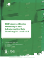 HUD-Assisted Renter Oversample and Administrative Data Matching 2011 and 2013