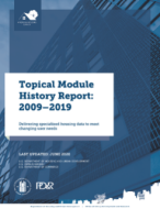 Topical Module History Report: 2009-2019