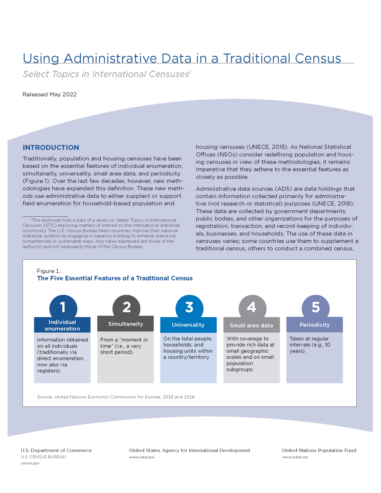 Using Administrative Data in a Traditional Census