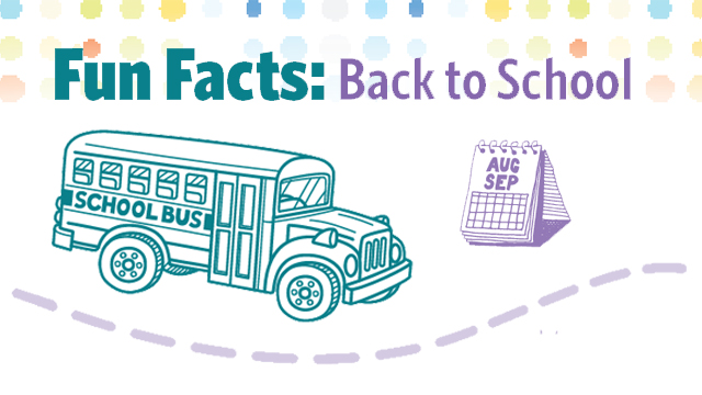 Fun Facts: Back to School 